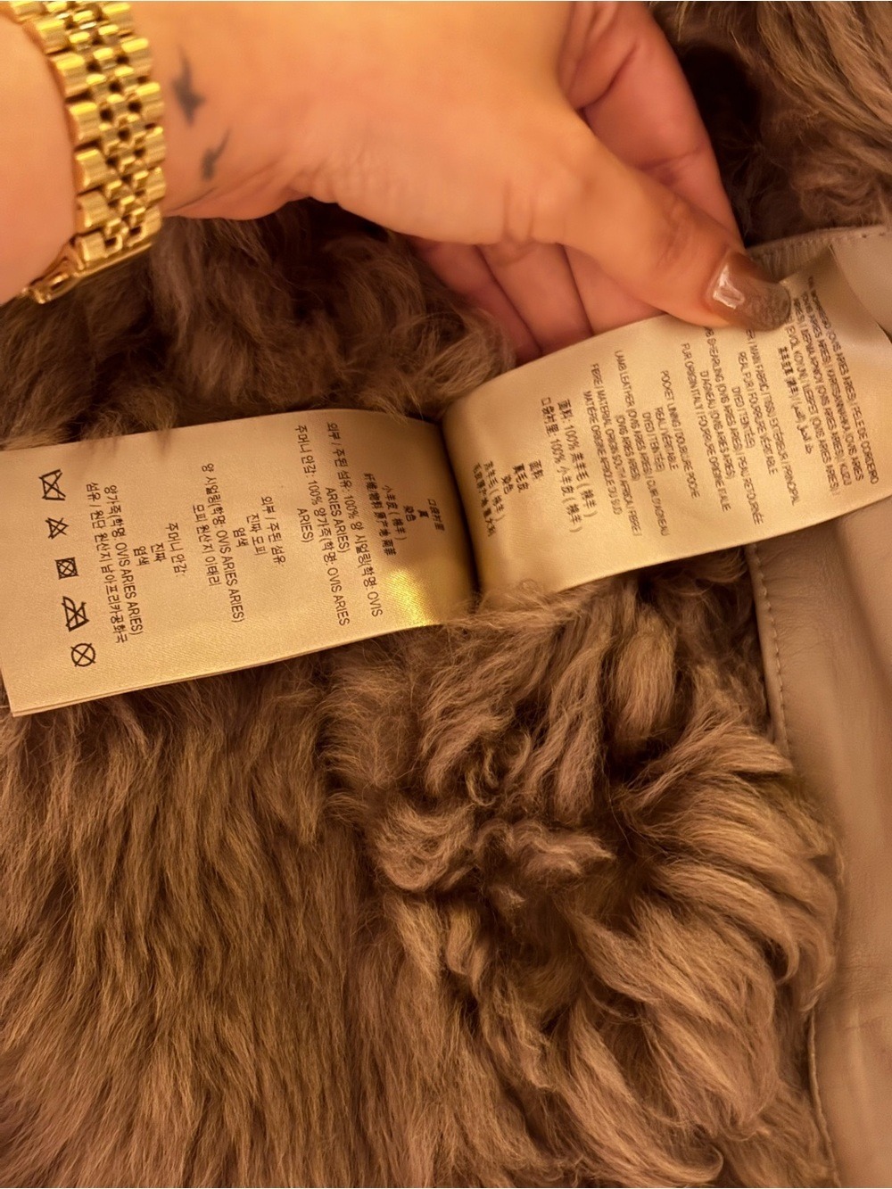 Burberry London Camel Lamb Shearling Long Coat US 2 Made in Italy - Picture 11 of 16
